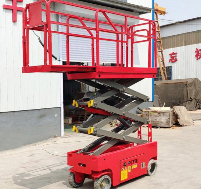 呼玛移动剪叉式升降机